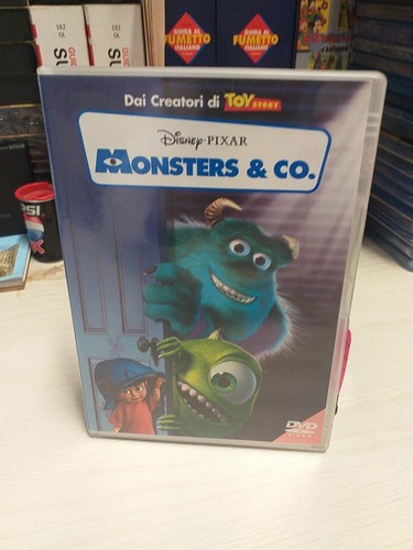 Dvd disney monsters co - disney, prima